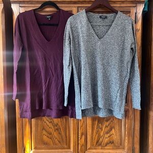 2 babaton with linen sweaters XS/S